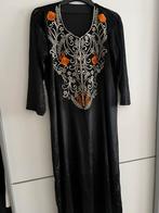 marokkaanse velvet abaya caftan sari kimono gala takschita, Ophalen of Verzenden, Nieuw, Zwart