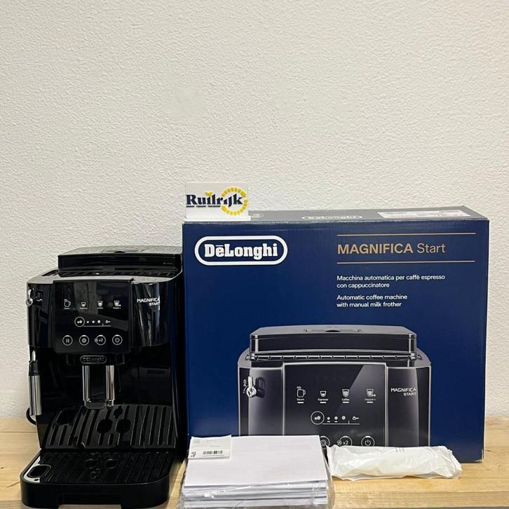 DeLonghi Magnifica Start ECAM220.21.B Espressomachine, Witgoed en Apparatuur, Koffiezetapparaten, Zo goed als nieuw