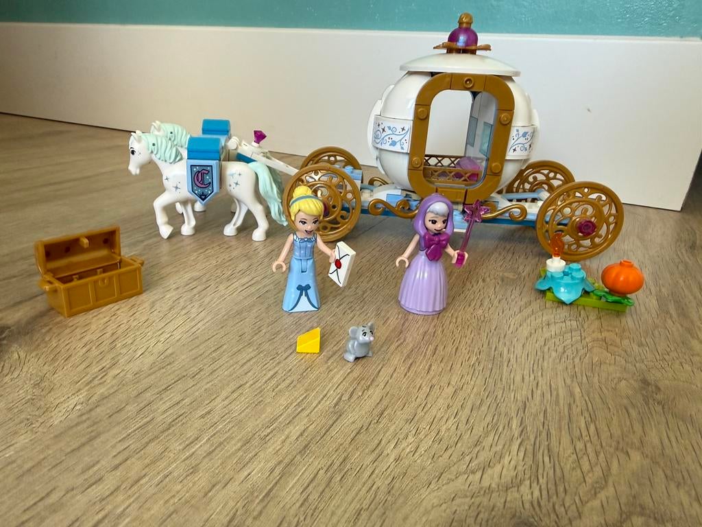 Lego disney Assepoesters koninklijke koets, Ophalen, Zo goed als nieuw