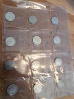 Nederland 12 munten van 50 cent / halve gulden, Postzegels en Munten, ½ gulden, Setje, Zilver, Ophalen of Verzenden