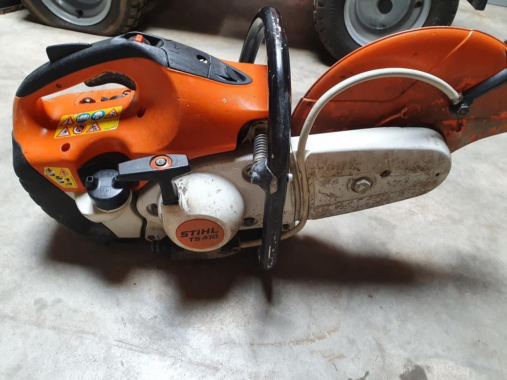 Stihl ts 410 motorslijper, Ophalen, Gebruikt