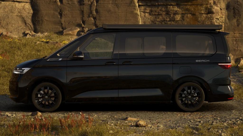 Volkswagen California Beach T7 245PK Automaat PHEV 4x4 Apple, Caravans en Kamperen, Automaat, Buscamper of Camperbus, Volkswagen