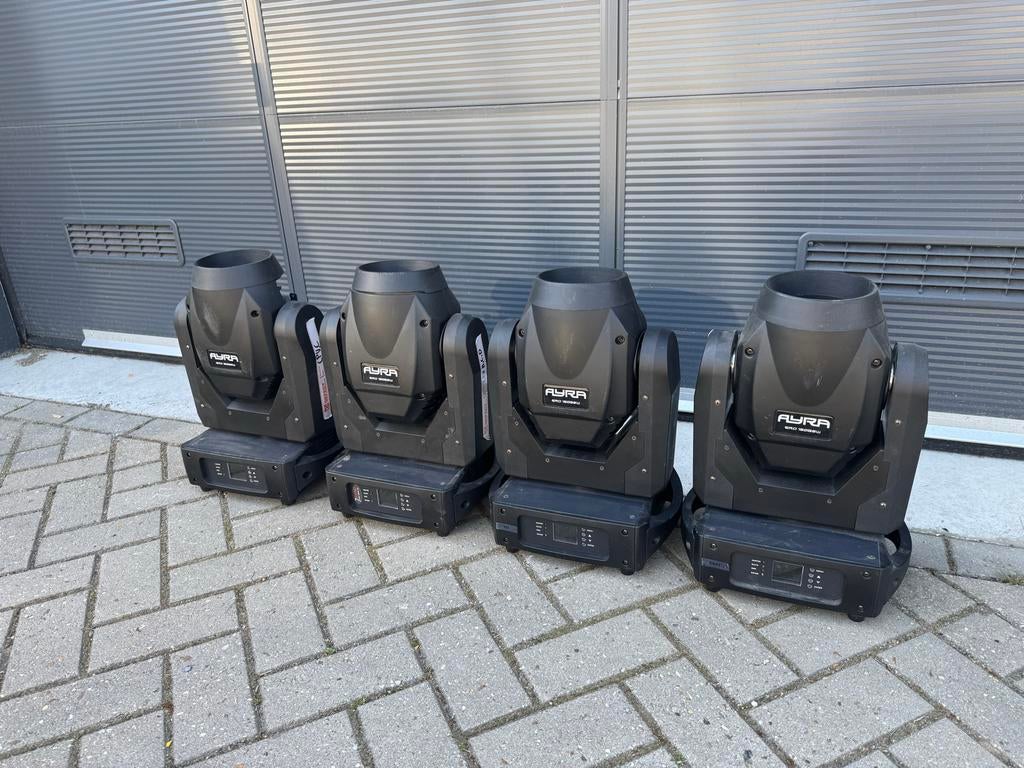 4x Defecte Ayra ERO 150BSW Moving Heads, Muziek en Instrumenten, Licht en Laser, Ophalen, Gebruikt, Licht, Kleur