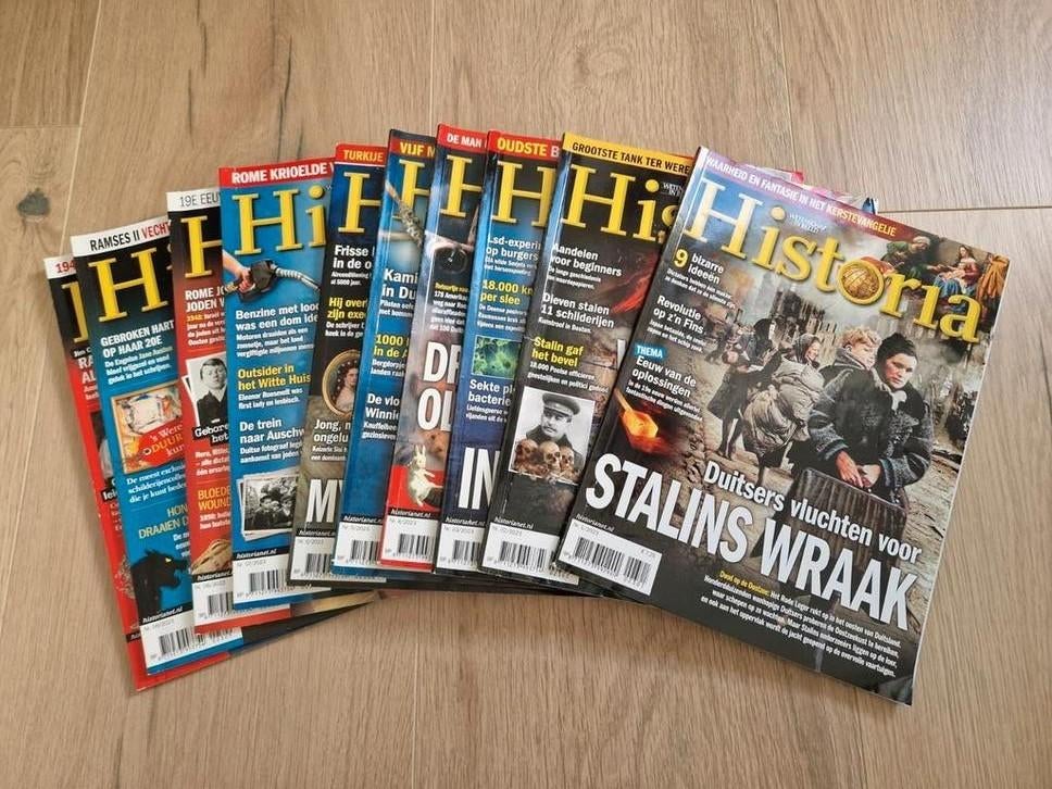 Historia Magazine Jaargang 2023 - Wetenschap in Beeld, Boeken, Tijdschriften en Kranten, Ophalen of Verzenden, Zo goed als nieuw