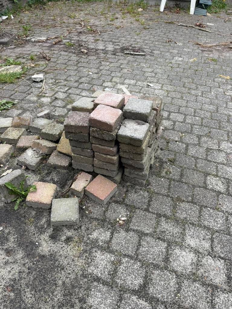 Bestrating, Tuin en Terras, Ophalen, Zo goed als nieuw, Beton, Klinkers