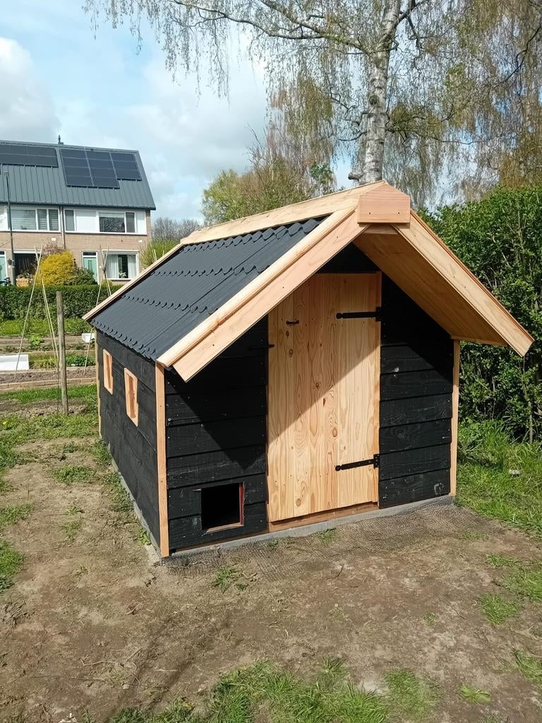 Douglas kippenhok, nieuw en op maat. Kan ook voor geiten, Ophalen of Verzenden, Nieuw, Kippenhok of Kippenren