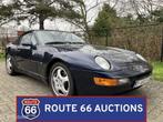 Porsche 968 Cabriolet | 1992 | Route 66 Auctions, Overige carrosserieën, Zwart, Bedrijf, Porsche
