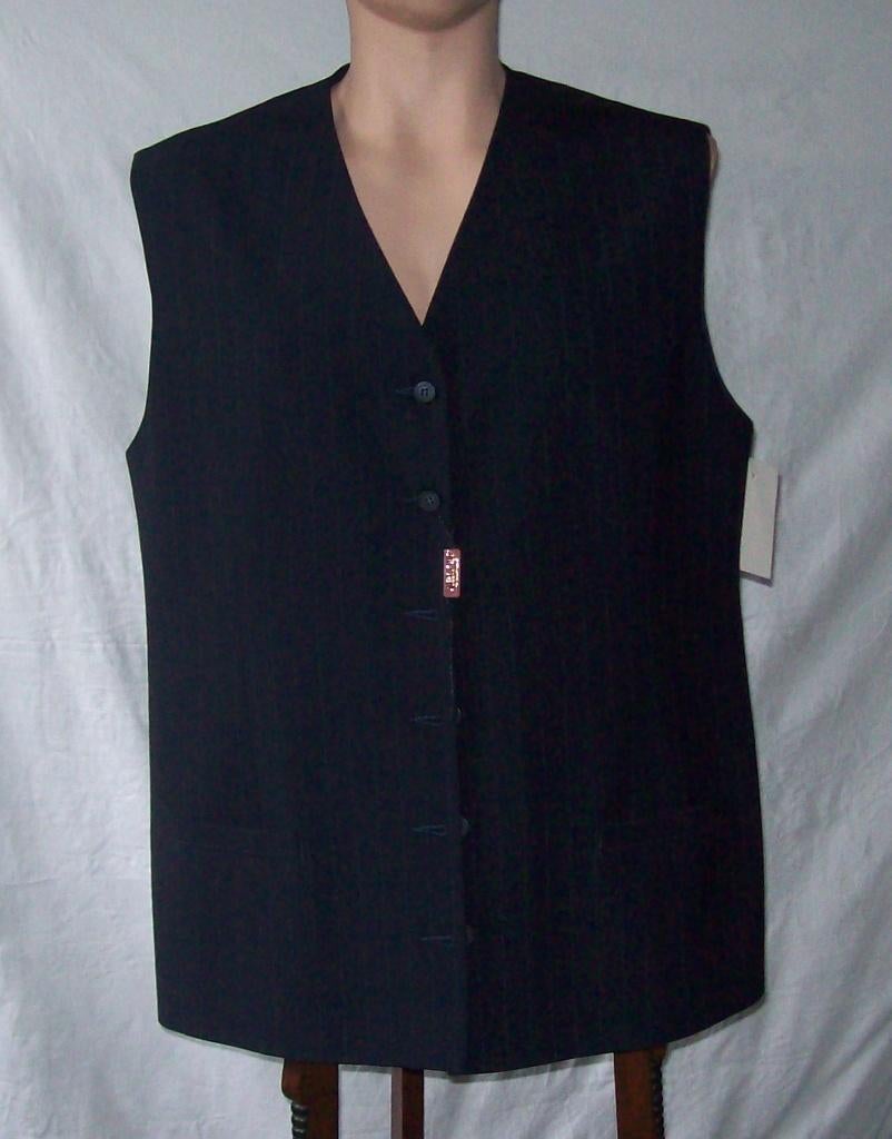 maat XL,(48) 1 nieuwe gilet / bodywarmer, 76 cm., Kleding | Dames, Arlon, Blauw, Maat 46/48 (XL) of groter, Nieuw