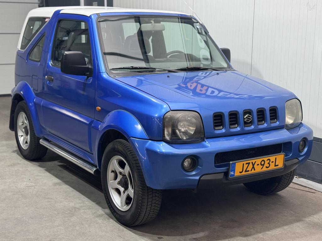 Suzuki Jimny 1.3 JX 4wd Cabrio Hardtop Vol Jaar APK, Auto's, Suzuki, Gebruikt, Airbags, 4 cilinders, 14 km/l