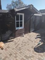 Voiliere helmaal geïsoleerd en plexiglas om aftesluiten, Ophalen of Verzenden, Gebruikt, Hout, Vogelkooi