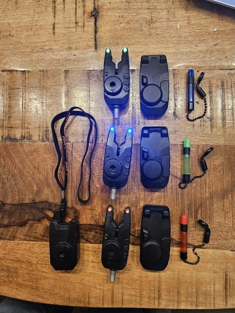 3x Fox Micron X 3+1 + 3x Fox Black Label Slik Bobbins, Ophalen of Verzenden, Zo goed als nieuw, Overige typen