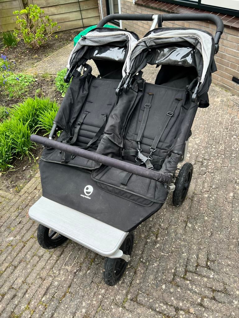 Easywalker tweelingwagen, Ophalen, Gebruikt, Kinderwagen of Buggy
