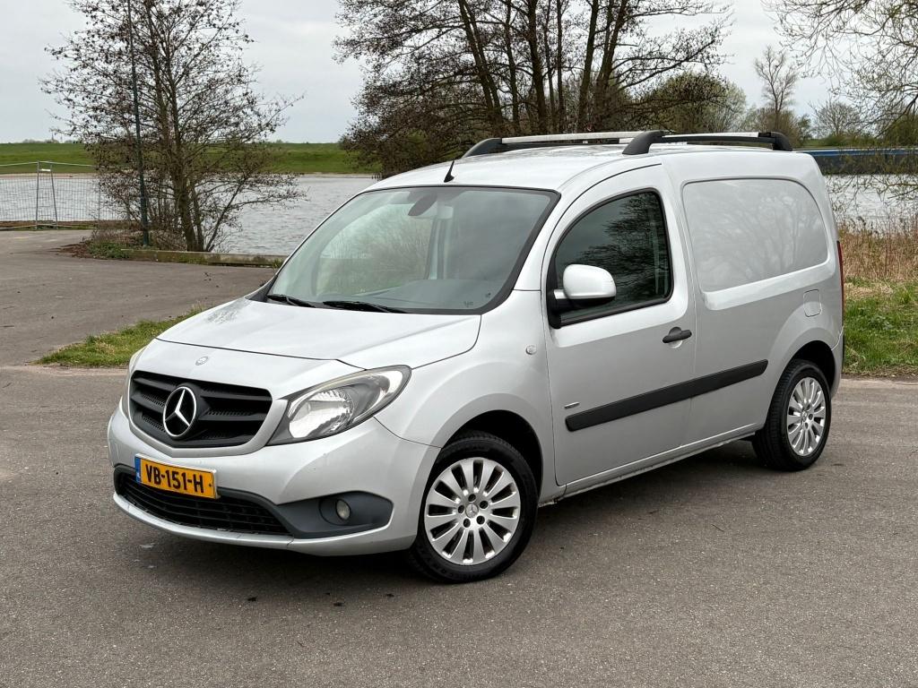 Mercedes-Benz Citan 109 CDI BTW Trekhaak Zijdeur Airco Imper, Euro 5, Gebruikt, Zwart, Lichtsensor