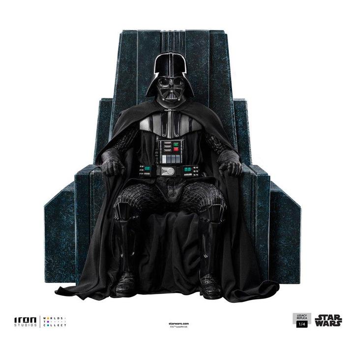 Iron Studios Star Wars Legacy Statue Darth Vader on Throne, Verzamelen, Star Wars, Nieuw, Beeldje of Buste, Ophalen of Verzenden