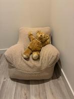 Comfortabele kinder teddy fauteuil - Zo goed als nieuw, Ophalen, Zo goed als nieuw, Stof, 75 tot 100 cm