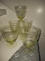 Set van 6 vintage IKEA Citrine Pralin glazen., Ophalen of Verzenden, Zo goed als nieuw, Glas, Glas of Glazen