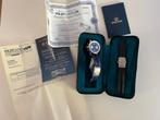 Poljot 3313 Bleu Angel met certificaat, Overige merken, Leer, Staal, Polshorloge