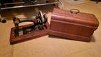 Singer (hand)naaimachine met koffer, Ophalen, Gebruikt, Naaimachine, Singer