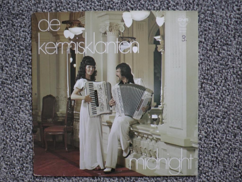 De Kermisklanten - Midnight VINYL LP, 1980 - 1989, Zo goed als nieuw, 12 inch, Fotohoes