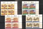 Berlin 386-389 blok van 4, Postzegels en Munten, Ophalen of Verzenden, BRD, Gestempeld