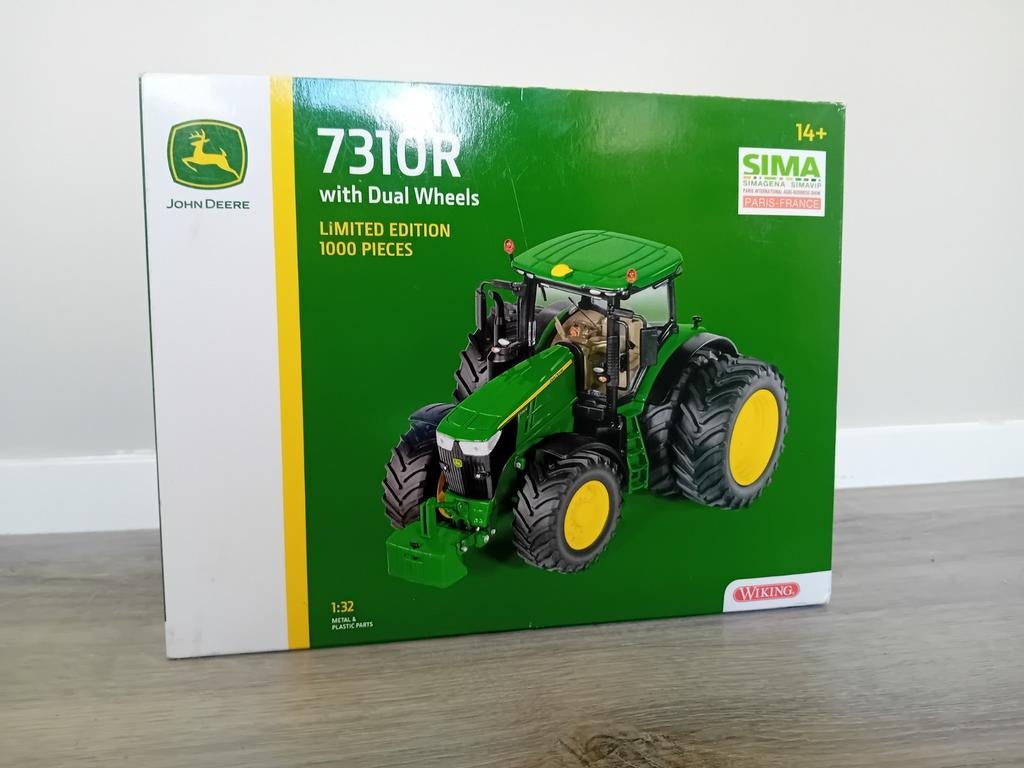 John deere 7310 met dubbellucht wiking, Ophalen of Verzenden, Nieuw, Tractor of Landbouw, Overige merken