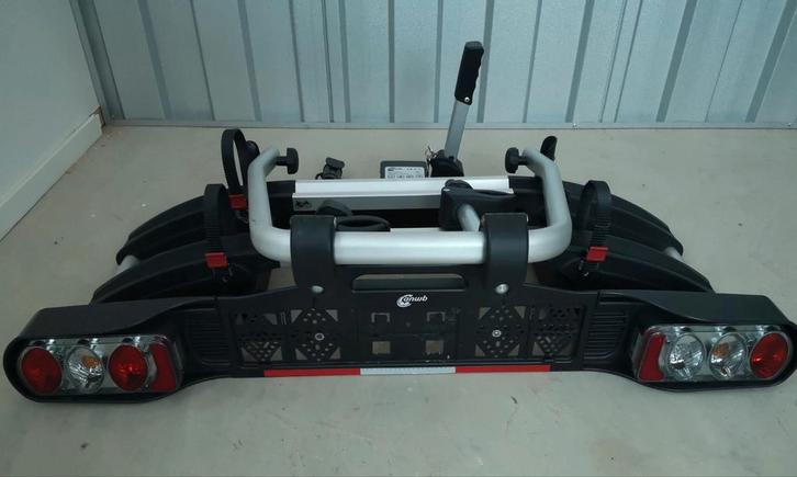 Anwb touring II fietsendrager voor elektrische fietsen, Auto diversen, Fietsendragers, Zo goed als nieuw, Trekhaakdrager, 2 fietsen