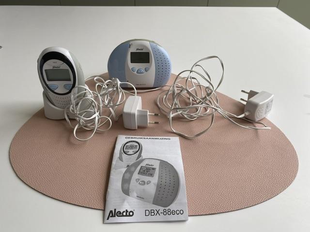 Alecto DBX-88eco babyfoon, Kinderen en Baby's, Babyfoons, Ophalen, Gebruikt, 250 meter of meer, Terugspreekfunctie