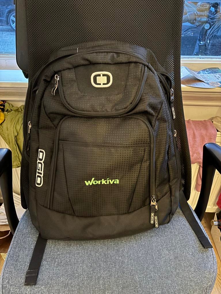 OGIO Workiva Rugzak - Zwart, Zo goed als nieuw, 25 tot 40 cm, Zo goed als nieuw, Ophalen, Overige merken