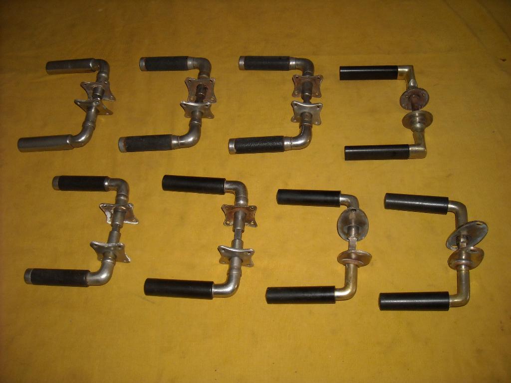 oude deurklinken kruk deur jaren 30 grepen deurkruk klink, Antiek en Kunst, Ophalen of Verzenden