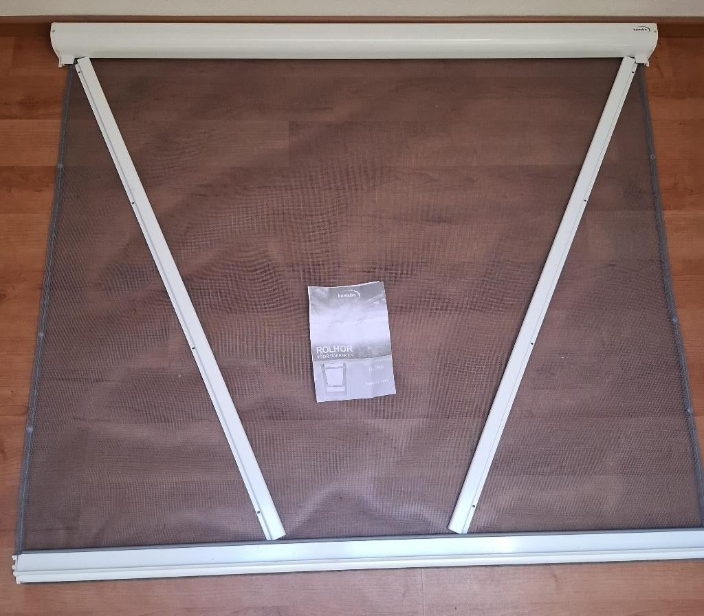 Hamstra Ultra Rolhor voor dakramen - Wit RAL 9010, Gebruikt, Overige typen, Minder dan 200 cm, Ophalen