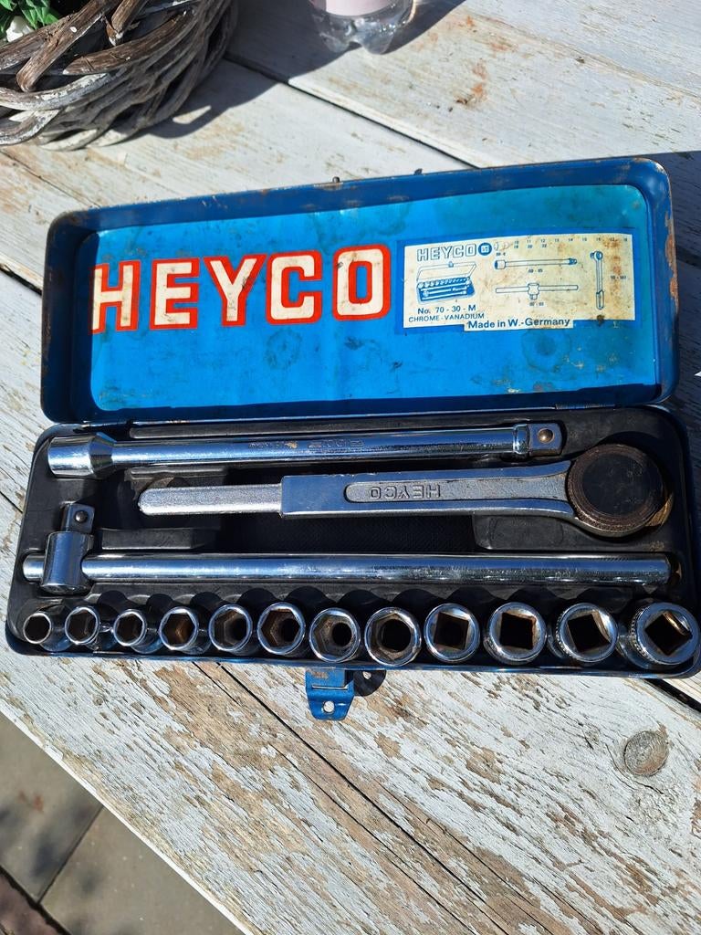Heyco doppenset vintage, Ophalen of Verzenden