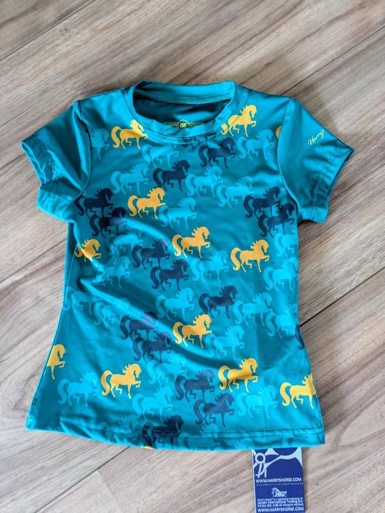 Shirt paardrijshirt paarden 116, Dieren en Toebehoren, Paardrijkleding, Ophalen of Verzenden, Nieuw, Kinderen, Bovenkleding