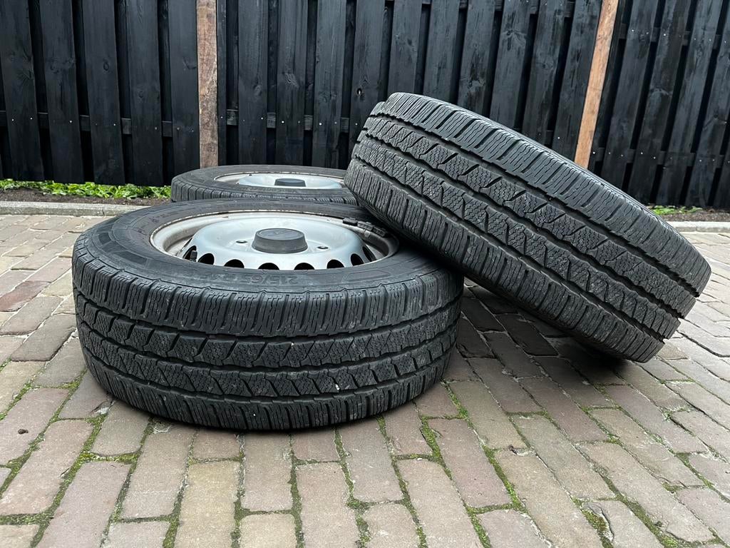 Winterbanden set Ford transit custom/Nugget, Ophalen, Gebruikt