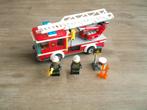 lego brandweer 60107 fire ladder truck (2016), Ophalen of Verzenden, Gebruikt, Complete set, Lego