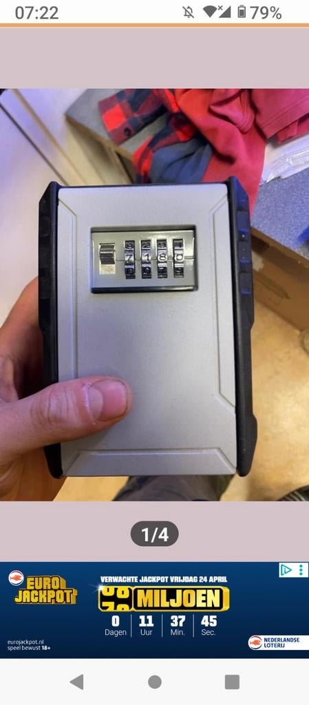 Te koop sluitels kluisje, Ophalen of Verzenden, Nieuw