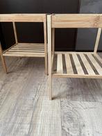 IKEA Bijzettafeltjes, Minder dan 55 cm, Vierkant, Zo goed als nieuw, Hout