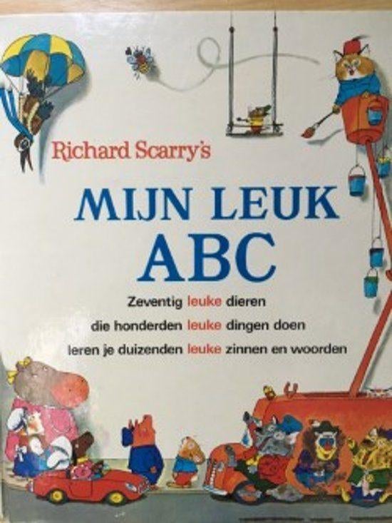 Richard Scarry- Mijn Leuk ABC- HC-1969, Boeken, Verzenden, Gelezen, Fictie algemeen