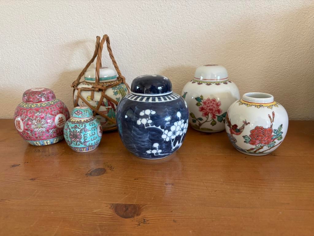 Chinese gemberpotten, Antiek en Kunst, Curiosa en Brocante, Ophalen of Verzenden