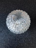 Mooie vintage glazen plafonnière/plafondlamp, Ophalen of Verzenden, Gebruikt