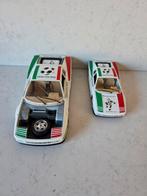 Burago auto 1:18 + 1:24 - Italia '90, Hobby en Vrije tijd, Modelauto's | 1:18, Ophalen of Verzenden, Gebruikt, Bburago