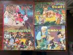 Walt Disney's Bambi + Pinocchio+ Sneeuwwitje + Peter Pan, Boeken, Ophalen of Verzenden, Gelezen, Walt Disney, Plaatjesalbum