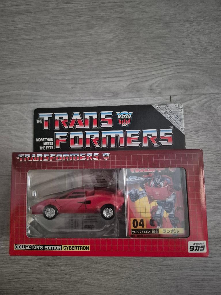 Transformers Takara e-Hobby 04 Sideswipe collector's edition, Verzamelen, Transformers, Overige generaties, Ophalen of Verzenden