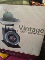 Vintage keuken weegschaal nieuw, Verzamelen, Ophalen of Verzenden, Huis en Inrichting