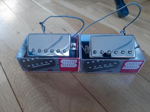 Gibson Burstbucker #2 en #3 set Chrome, Muziek en Instrumenten, Snaarinstrumenten | Gitaren | Elektrisch, Gebruikt, Gibson, Ophalen of Verzenden