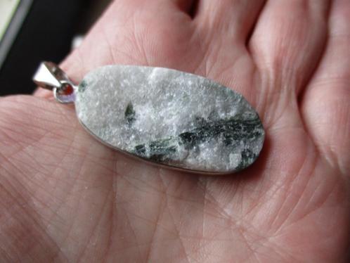 082/ verzilverde druzy boom agaat hangers(meerdere foto's), Sieraden, Tassen en Uiterlijk, Kettinghangers, Nieuw, Steen of Mineraal
