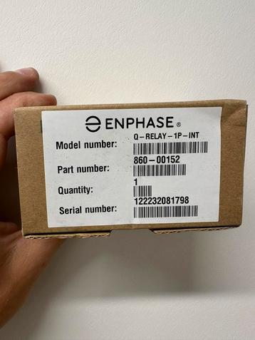 Enphase Q-relais 1 fase beschikbaar voor biedingen