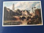 Amersfoort gezicht op schilderij Anthonie Waldorp (50), Ophalen, 1940 tot 1960, Ongelopen, Utrecht