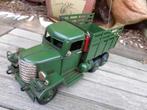 "Oude Meerassige Legertruck" Metalen Speelgoedmodel, Ophalen of Verzenden