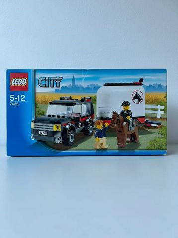 Lego 7635 - Lego City Jeep met Paardentrailer - *NIEUW* beschikbaar voor biedingen