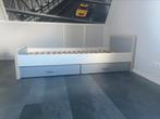 Mooi degelijk 1 persoonsledikant 90x200, Huis en Inrichting, Slaapkamer | Bedden, Ophalen, 90 cm, Eenpersoons, Wit
